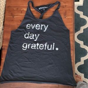 Pure barre twist back tank